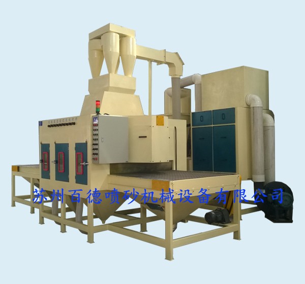 鈦網(wǎng)、鈦板自動噴砂機