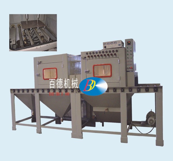 2212W-8 通過液體濕式自動噴砂機(jī)